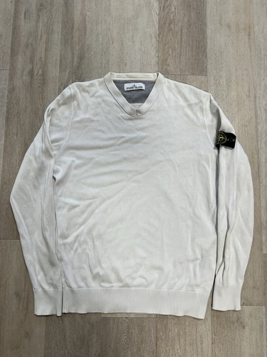 Stone island pullover bianco - stone,