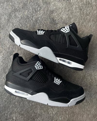 Nike air jordan black canvas - jordan,