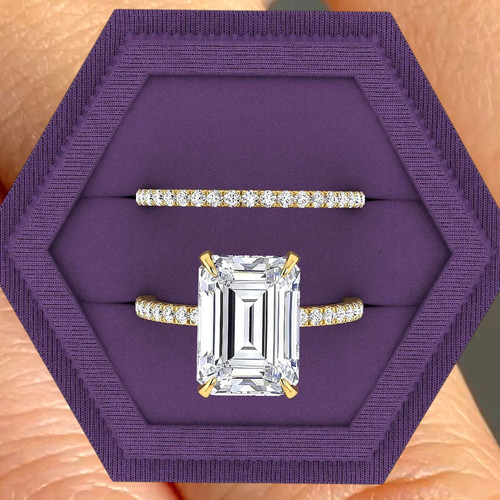 Fede nuziale diamante - a, fascia