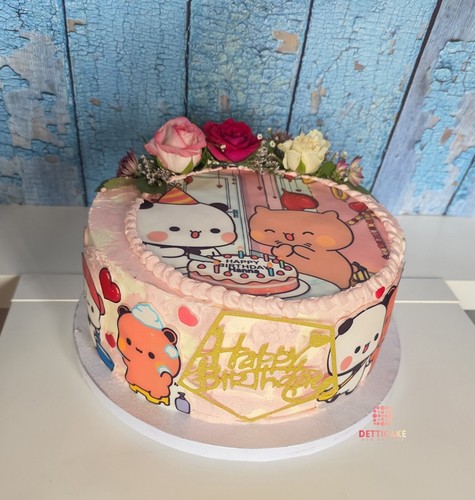 Dudu bubu topper per torta - i,