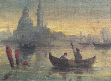 Antico dipinto ad olio