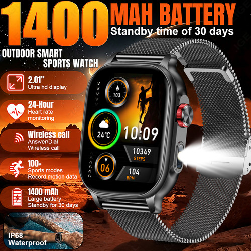 Smartwatch uomo militare - smartwatch,
