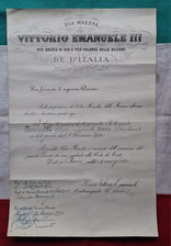 Militaria WW1 ATTESTATO 1920