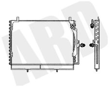 RADIATORE CONDENSATORE CLIMA MERCEDES W124 200 E 300 E 230E SW COUPE TD 