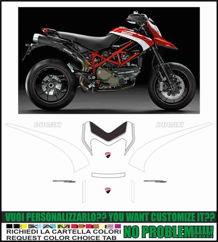 Adesivi hypermotard 1100 - hypermotard,