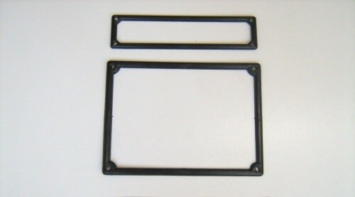 Kit cornice targa anteriore - cornice, e