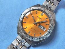 SEIKO 6106 8100 primo subacqueo sportivo 1969 RARO quadrante giallo