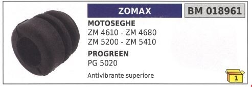 Antivibrante superiore zomax - antivibrante,