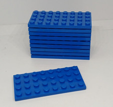 LEGO: Lotto 10x Targhetta 4x8