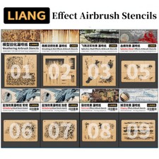 Stencil aerografo effetto