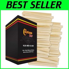 Agitatori per legno ecologici - 500 bastoncini di vernice