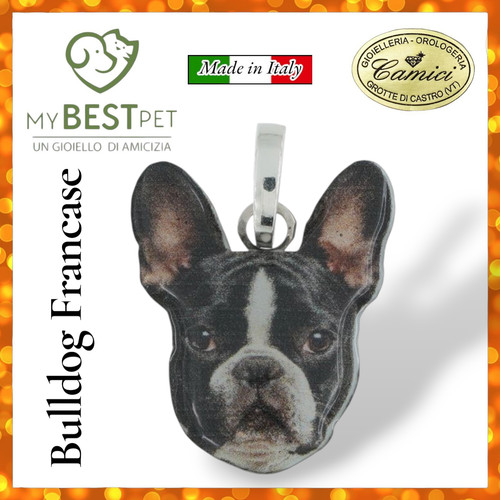 Ciondolo pendente cane argento