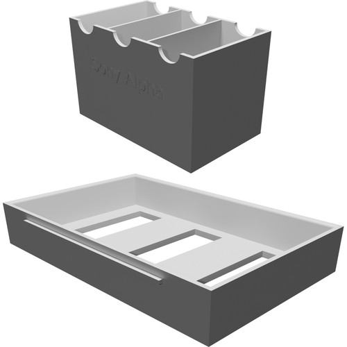 Contenitore batterie per sony - batterie,