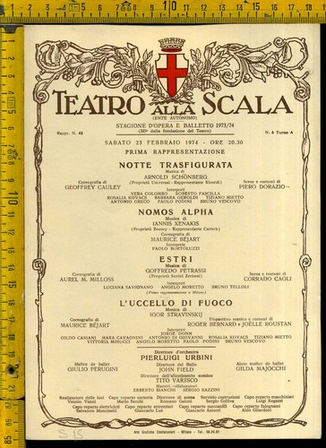 Teatro alla scala locandina - alla,
