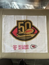 Asciugamano Kansas City Chiefs Rally 50° Arrowhead Stadium Anniversario 2022