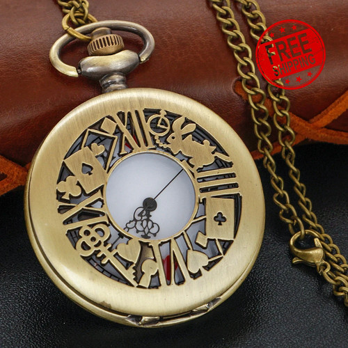 Orologio tasca alice - tasca,