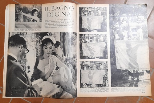 Ritaglio giornale gina - ritaglio, di