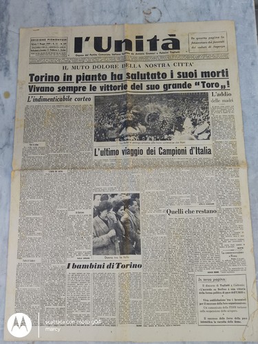 Strage superga unità 7 - di, l'