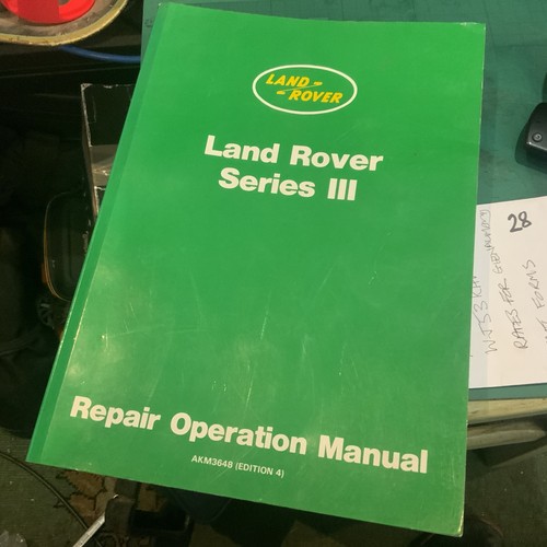 Land rover serie iii manuale - rover,