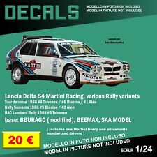 DECALS repro Lancia Delta S4