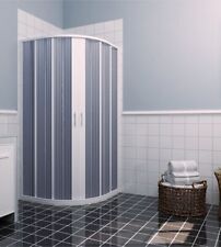 Box doccia semicircolare, due ante scorrevoli, cm.70x90,riducibile su misura