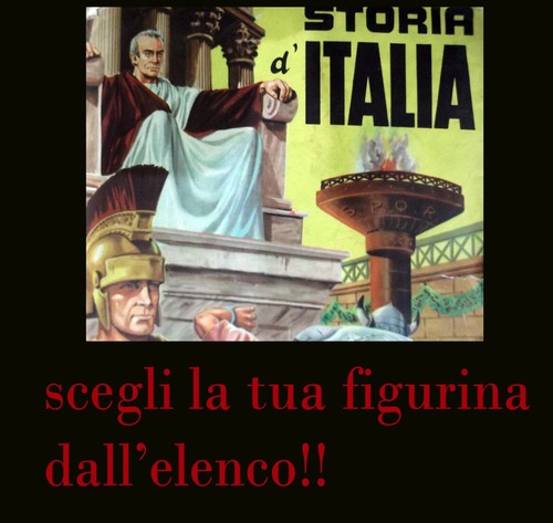 Storia italia figurine ed - storia, d'italia