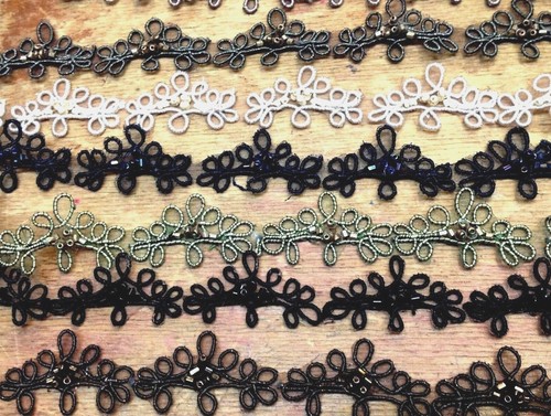 Applique vintage soutache - applique,