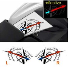 Adesivi Nero Blu Rosso