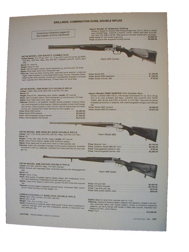 Fucili doppi 1986 heym - doppi,