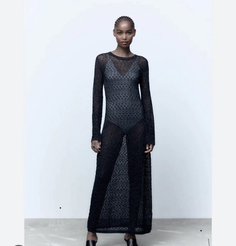 Zara abito maglia punta - maglia,