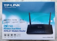 TP-LINK AC750 WIRELESS DUAL BAND ADSL2+ MODEM ROUTER