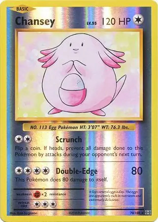 Chansey 108 pokemon - 70/108,