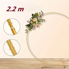 Palloncino tondo Ø2,2 m arco supporto telaio per festa matrimonio compleanno