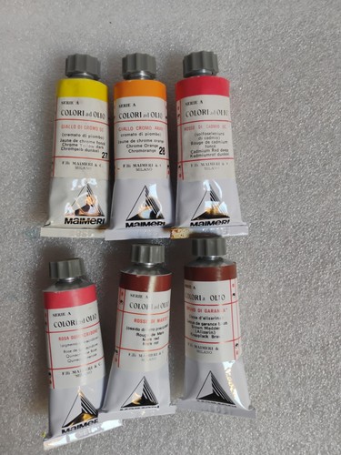 Tubetti colori olio - 6,