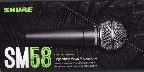 Shure sm58 lce microfono - shure,