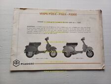 Piaggio Vespa PX 125-150-200 1978 VARIANTI manuale officina Vespa TS-GT-Rally