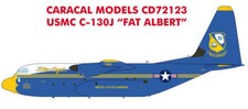 Caracal Models CD72123 1:72 USMC Lockheed C-130J ""Fat Albert"" Questo nuovo 1/72 deca