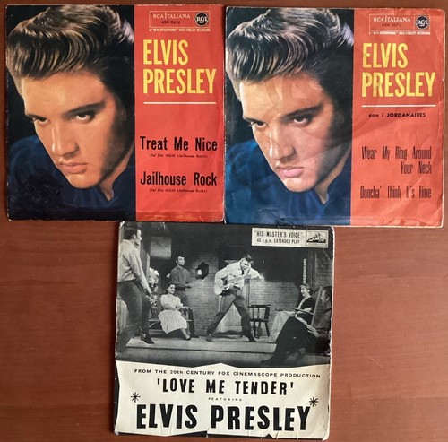 Lotto dischi giri - 45, elvis