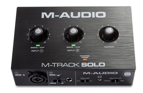 Audio track solo - m-track,