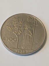 100 LIRE 1958 MB MINERVA
