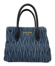 Borsa in denim MIU MIU