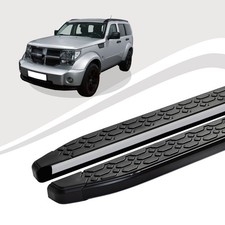 Pedane Compatibili Per Dodge Nitro Dal 09-2006 Al 12-2012 LAVA Nera