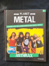 Anthrax Libro Planet Metal Le