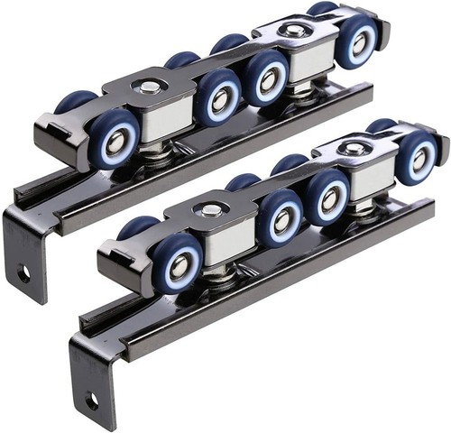 Soft close hang wheel - wheel, roller