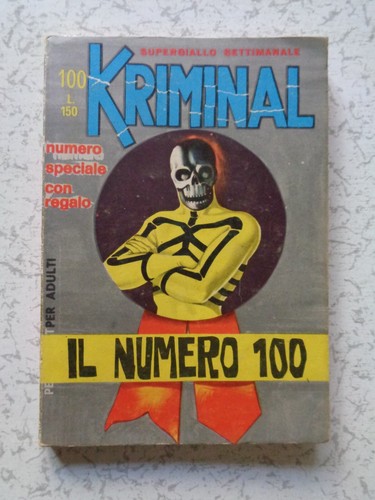 Kriminal 100 con adesivi - kriminal,