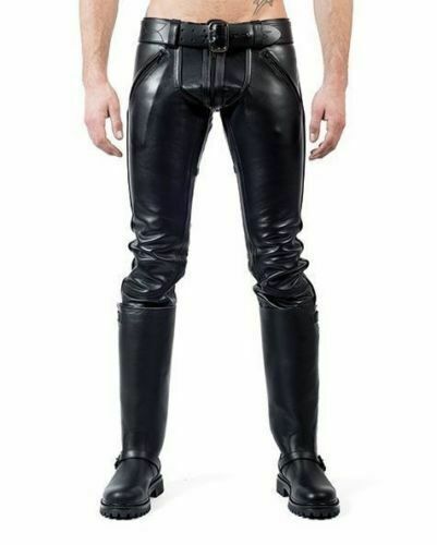 Pantaloni uomo pelle - , doppia