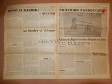 PALAZZOLO dello STELLA (Udine) - Bollettino Parrocchiale - Maggio 1948