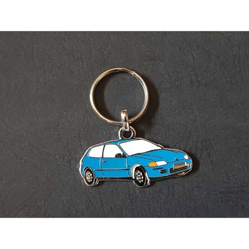 Porte clés profil - profil, honda