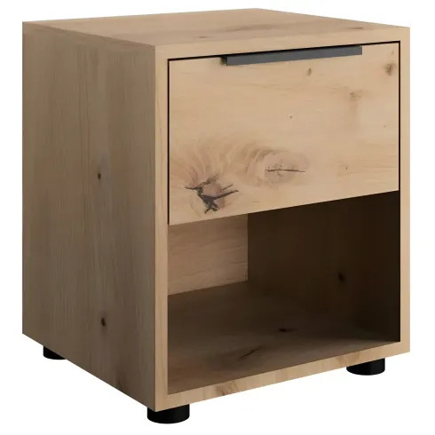 Comodino cassetto rovere - 1,