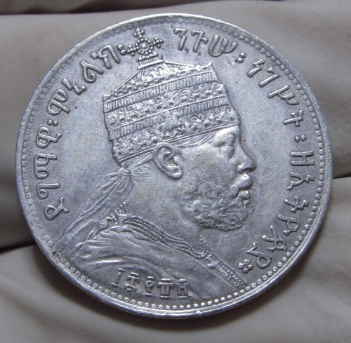 Etiopia 1889 argento birr - argento,
